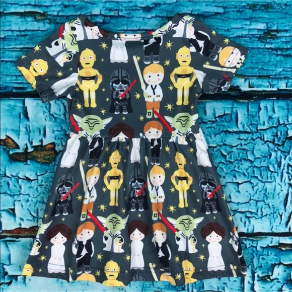 Star Wars Inspired Custom Boutique Dress - Picture 3 of 3